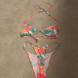 SHEIN tropical bikini